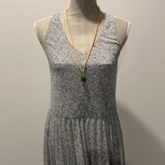 NISSE Grey Tank Long Dress Size 8 - Picture 2 of 14